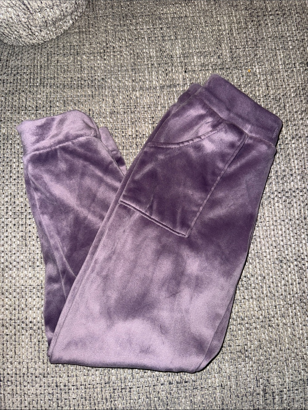 Cat & Jack Plush Joggers in Lavender Purple